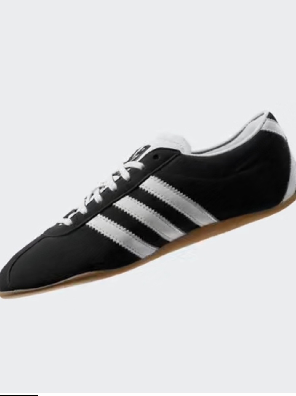 adidas Tokyo Black & White Sneakers with Gum Sole - Picture 3 of 4